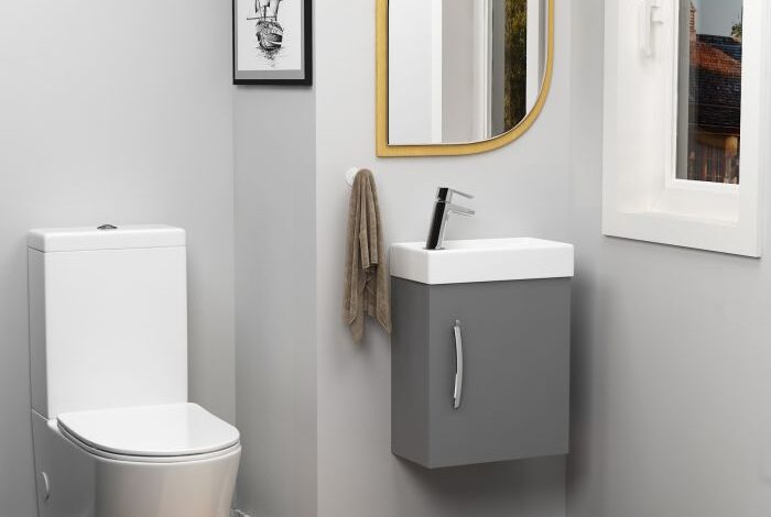 cloakroom vanity units