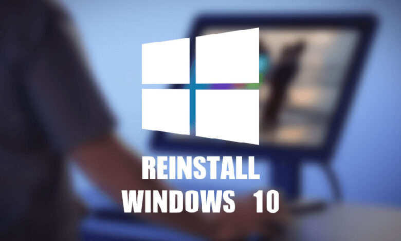 reinstall windows 10