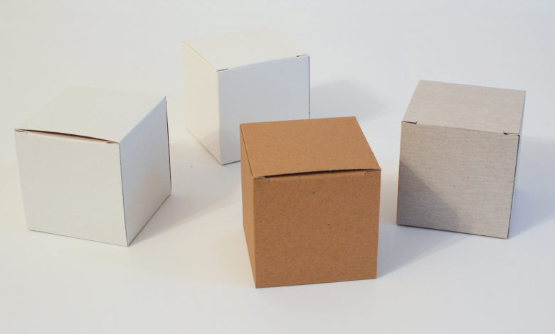 Cube Boxes Cardboard