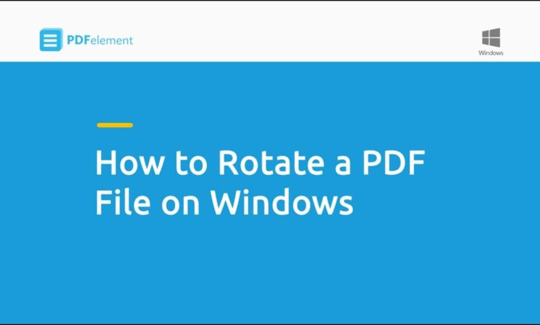 Rotate PDF