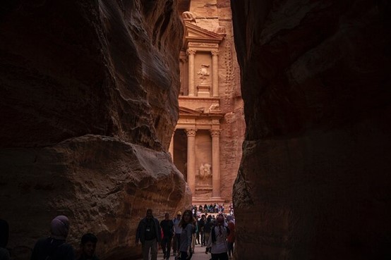 The Siq in Petra