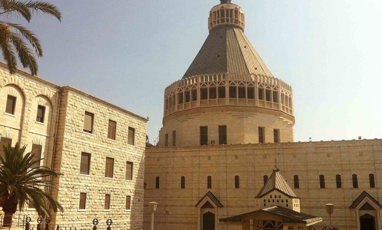 the Church of Annunciation Nazareth