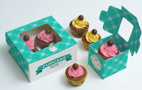Custom cupcake boxes